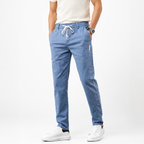 Men's Elastic Waist Business Casual Pants