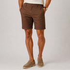 Ashford Classic Fit Elastic Waist Shorts