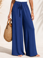 Women’s High-Waist Wide-Leg Beach Pants