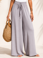 Women’s High-Waist Wide-Leg Beach Pants