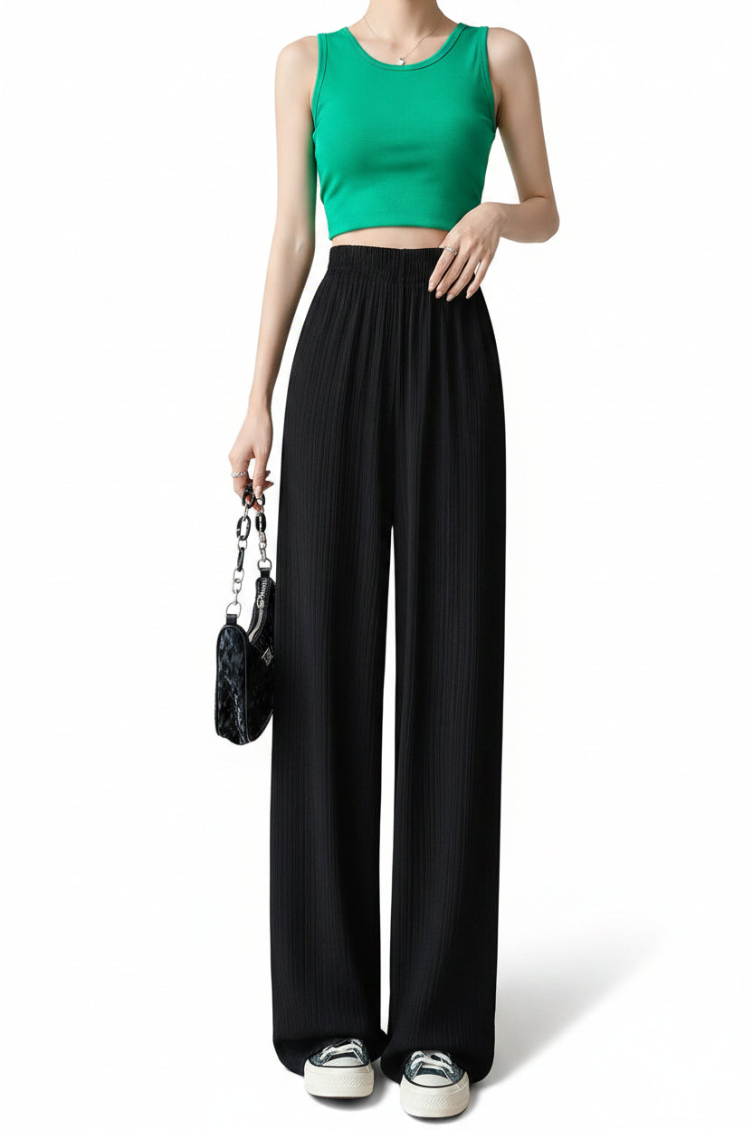 Women's Lightweight Wide-Leg Pants