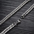Men’s 8mm–14mm Stainless Steel Cuban Link Chain